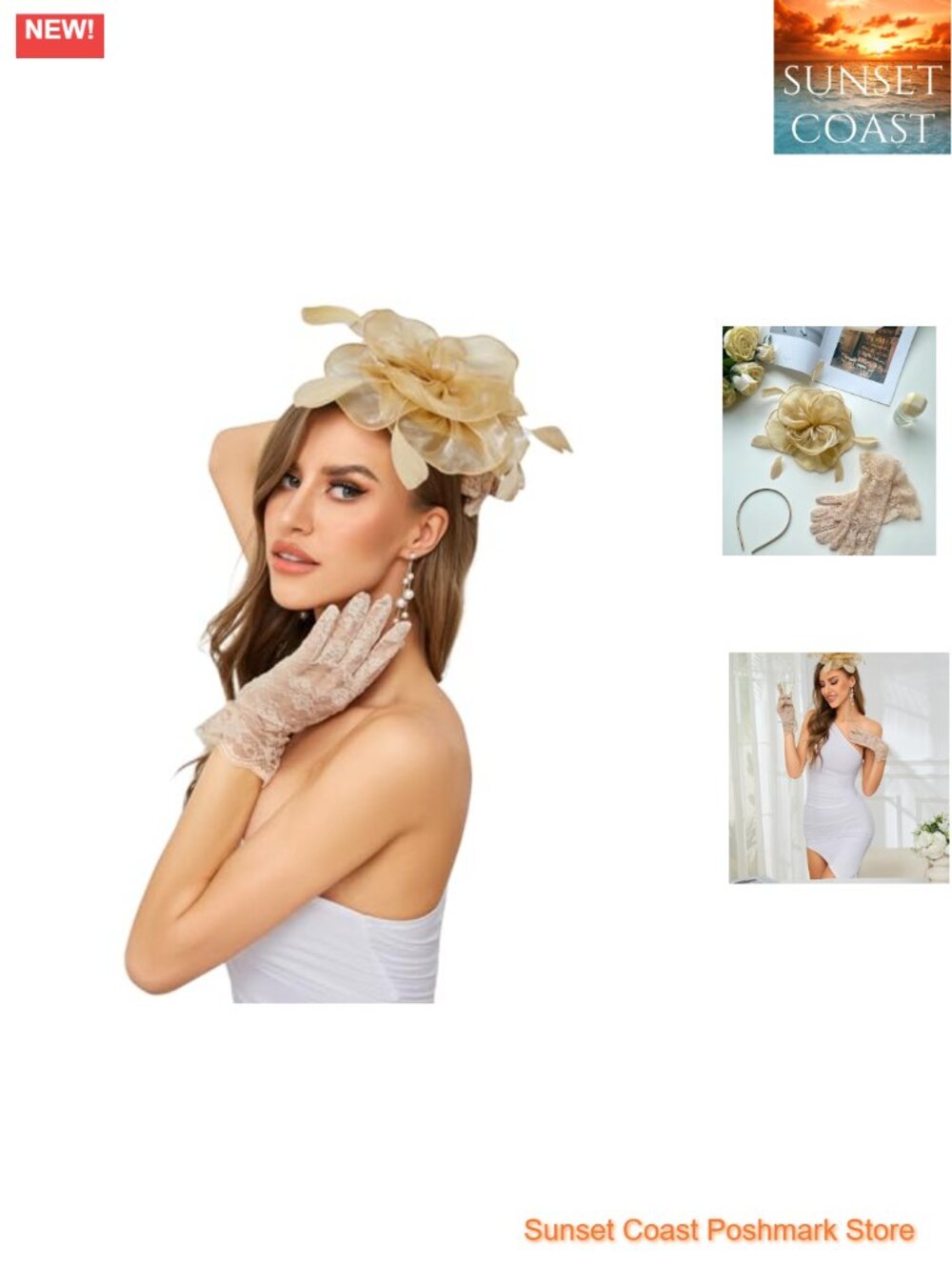 Fascinator Hat Veil Feather Pillbox Hair Clip Special Occasion Accessory